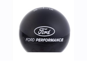 Ford Mustang Shift Knob - Ford Racing - 6 Speed - Black - `15-`17